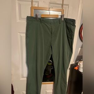 2 for $25-Old Navy - Men's Olive Ultimate Slim Chino/Office Pants, Size
40 × 30
